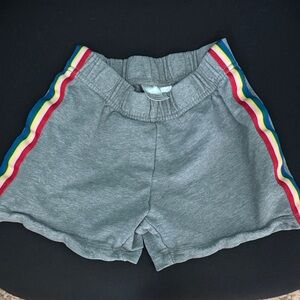 Hanna Andersson rainbow stripe shorts
